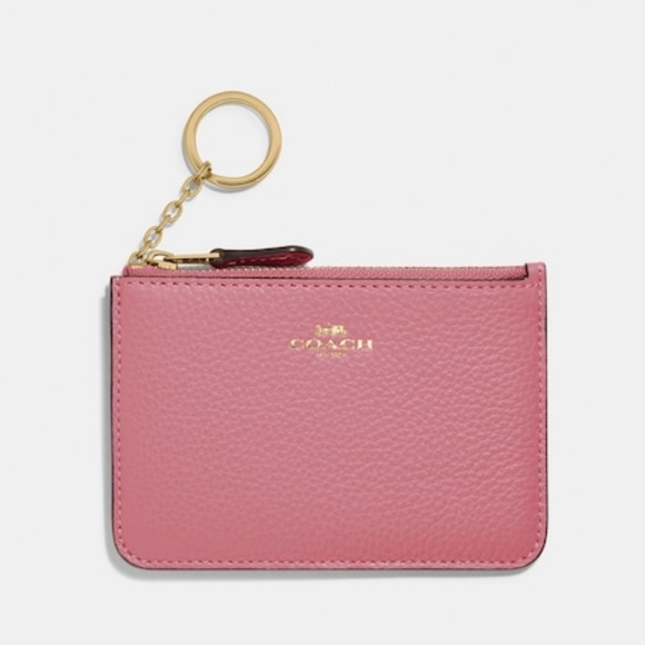 Coach Accessories - Coach NWT Pink Key Holder